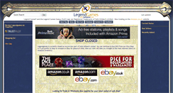 Desktop Screenshot of legendgames.co.uk